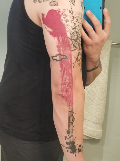 Explore tattoo background shading ideas, creative tattoo ideas in Ogden, available at Legacy Tattoo