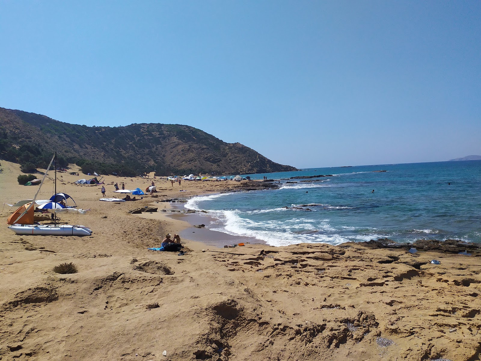 Valokuva Agios Ioannisista. puhtaustasolla keskipitkä