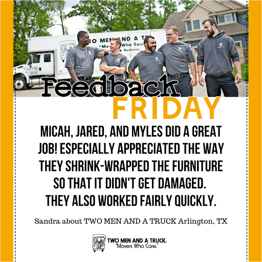 Moving and Storage Service «Two Men and a Truck», reviews and photos, 2211 E Division St, Arlington, TX 76011, USA