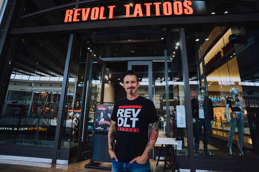 Explore fairy sleeve tattoo ideas, creative tattoo ideas in Las Vegas, available at Revolt Tattoos