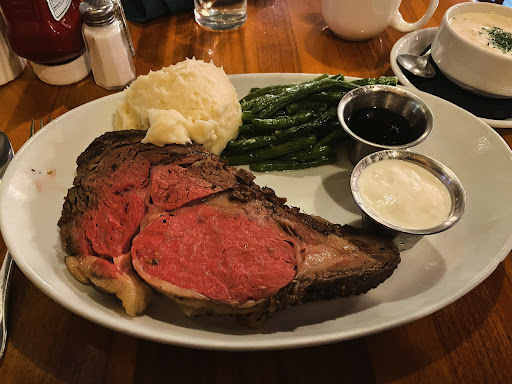 Prime rib dinner