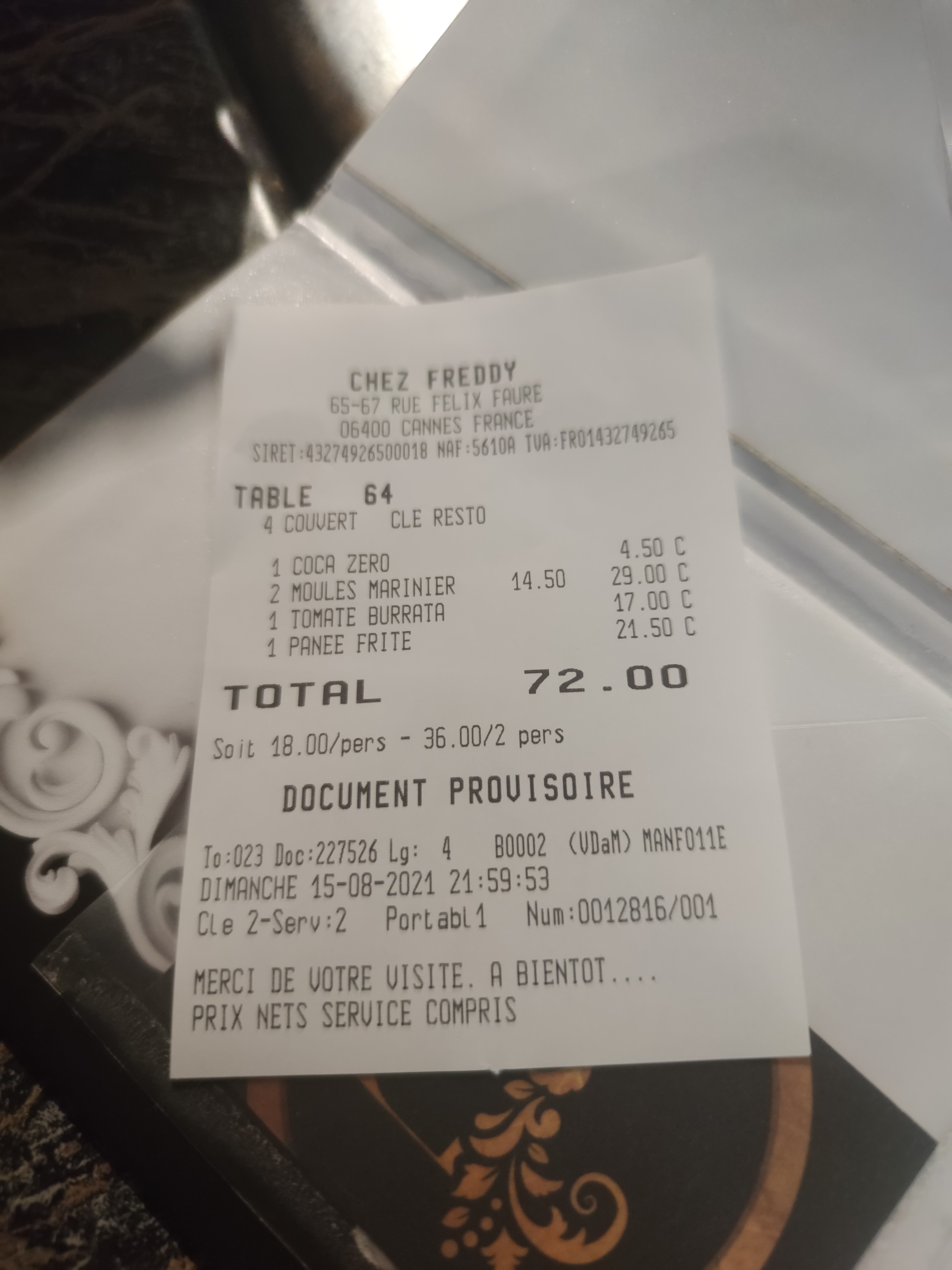 Photo n° 2 de l'avis de Valentin.I fait le 15/08/2021 à 22:05