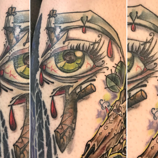 Explore wildflower tattoo ideas, creative tattoo ideas in Augusta, available at Mr. Tattoo