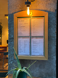 Restaurant LA GÂCHE à Lyon (le menu)