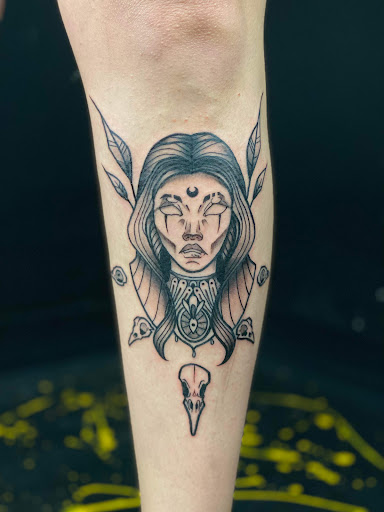 Explore men's arm sleeve tattoo ideas, creative tattoo ideas in Denver, available at Nocturnal Tattoo 2