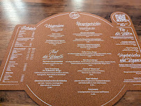Menu / carte de HeiWeyhs im KultBahnhof à Gifhorn
