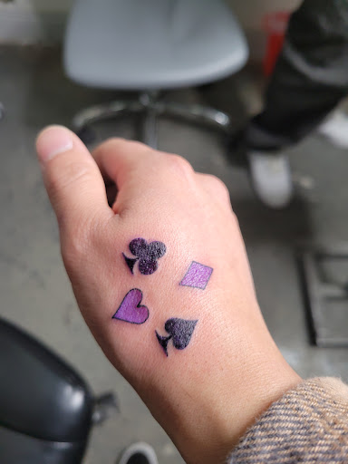 Explore loyalty tattoo ideas for men, creative tattoo ideas in Las Vegas, available at 70Duece Tattoos