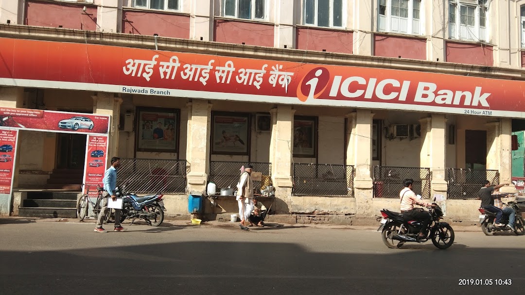 ICICI Bank Rajwada, Indore - Branch & ATM