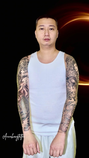 Explore tattoo ideas for men forearm, creative tattoo ideas in Garden Grove, available at Anna Hang Tattoo