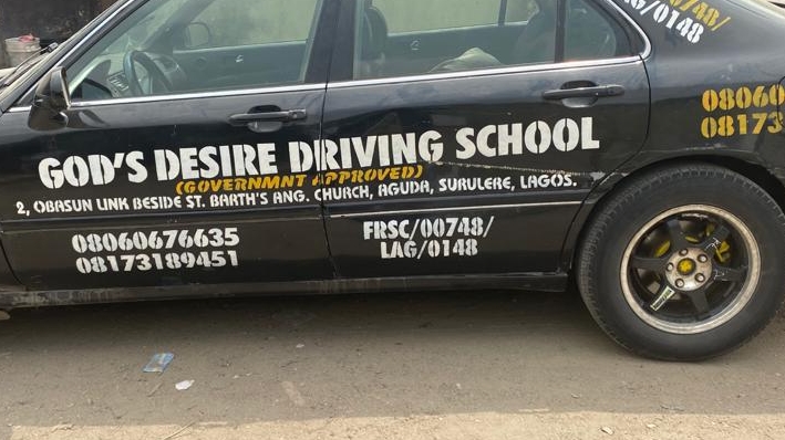 Gods desire driving school