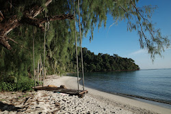 Fotografie cu Ao Jark bay Beach și așezarea