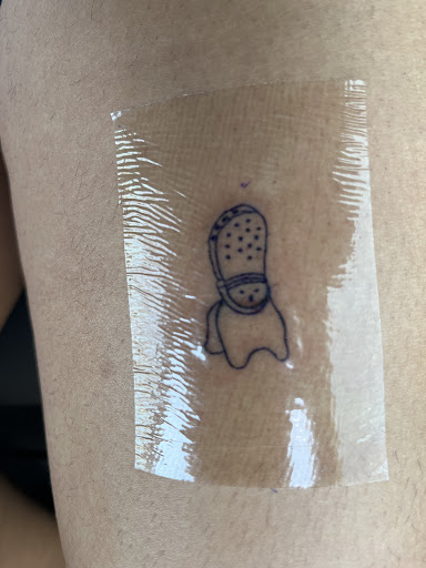 Explore soccer tattoo ideas, creative tattoo ideas in Anaheim, available at Monsters Den Tattoo Shop & Piercing (YES WE TAKE WALK-INS)