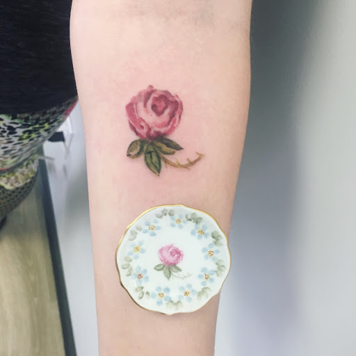Explore shoulder blade tattoo ideas, creative tattoo ideas in Loganville, available at Blue Siren Tattoos