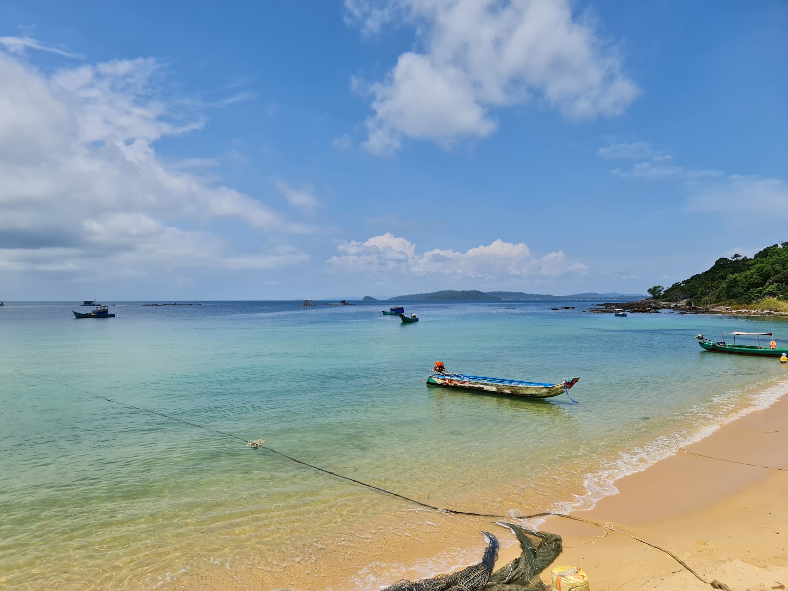 Foto van Ganh Dau Beach met hoog niveau van netheid