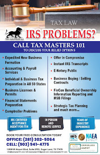 Tax Masters 101 - Photo 2 - Car repair in Sugar Land, TX, Sugar Land