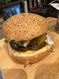 Hamburger du Restaurant végétarien Le Grenier de Notre Dame à Paris - n°1