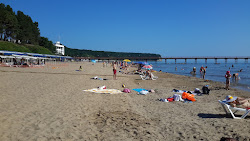 Foto van Orlyonok beach en zijn prachtige landschap