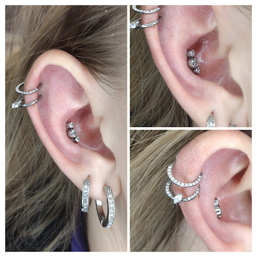 Explore mechanical sleeve tattoo ideas, creative tattoo ideas in Enid, available at AppleAlleyPiercing