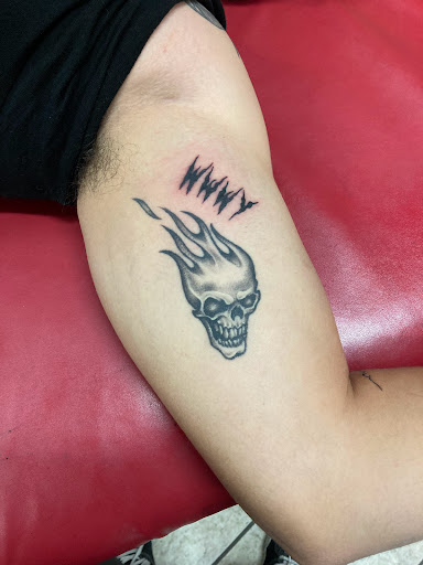 Explore floral tattoo filler ideas, creative tattoo ideas in Las Vegas, available at Las Vegas Tattoo Collective, LLC