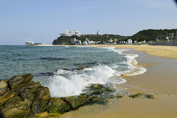 Zdjęcie Jeongdongjin Beach z przestronna plaża