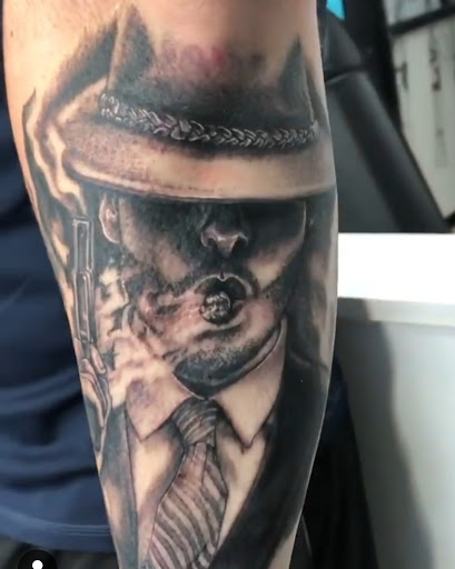 Explore bella tattoo ideas, creative tattoo ideas in Hampton, available at Ancient Art Tattoo Studio