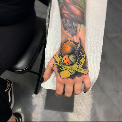 Explore foot tattoos ideas, creative tattoo ideas in Tallmadge, available at Killjoy tattoo