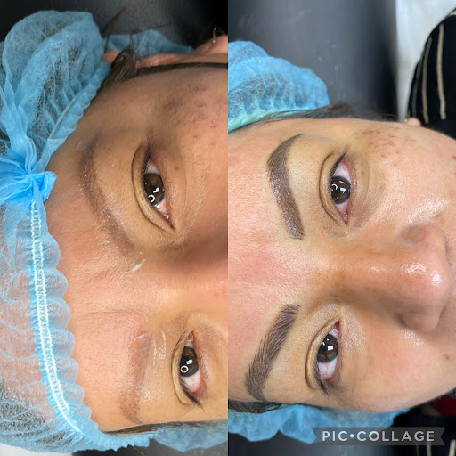 Explore broken heart tattoo ideas for guys, creative tattoo ideas in Savannah, available at Haute Brows. Cosmetic Tattoo