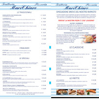 Menu du Pizzeria Trattoria Marechiaro à Treviglio