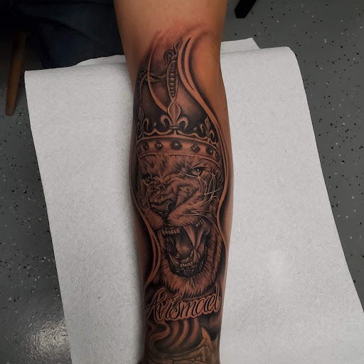 Explore colon cancer tattoo ideas, creative tattoo ideas in Bakersfield, available at KUSTOM CREATIONS TATTOO & PIERCING STUDIO