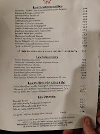 Restaurant L'Avant Comptoir du Marché à Paris - menu / carte