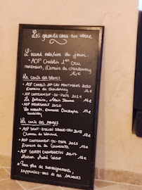 Restaurant L'ANSE SAUVAGE à Lattes (le menu)