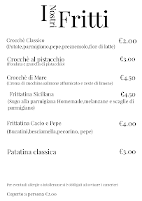 Restaurant Da Serena Pizzeria Friggitoria à Capaccio Paestum (la carte)