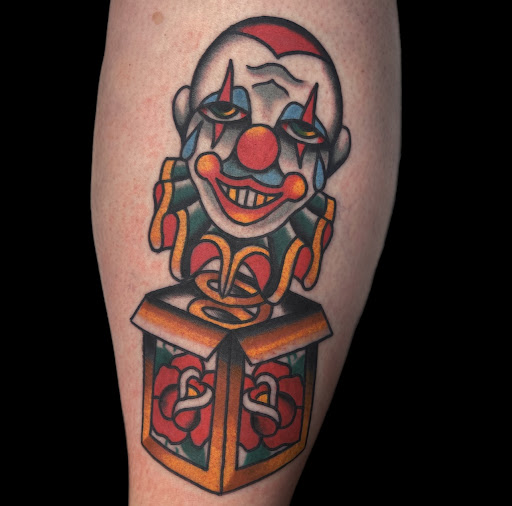 Explore chest to sleeve tattoo ideas, creative tattoo ideas in Johnson City, available at Gold Cross Tattoo Co.