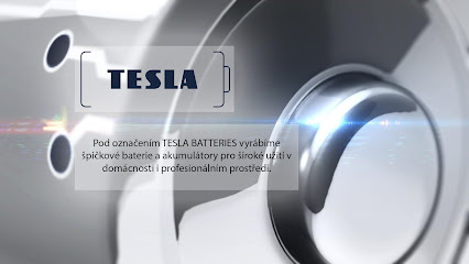TESLA BATTERIES a.s. - výroba baterií a akumulátorů