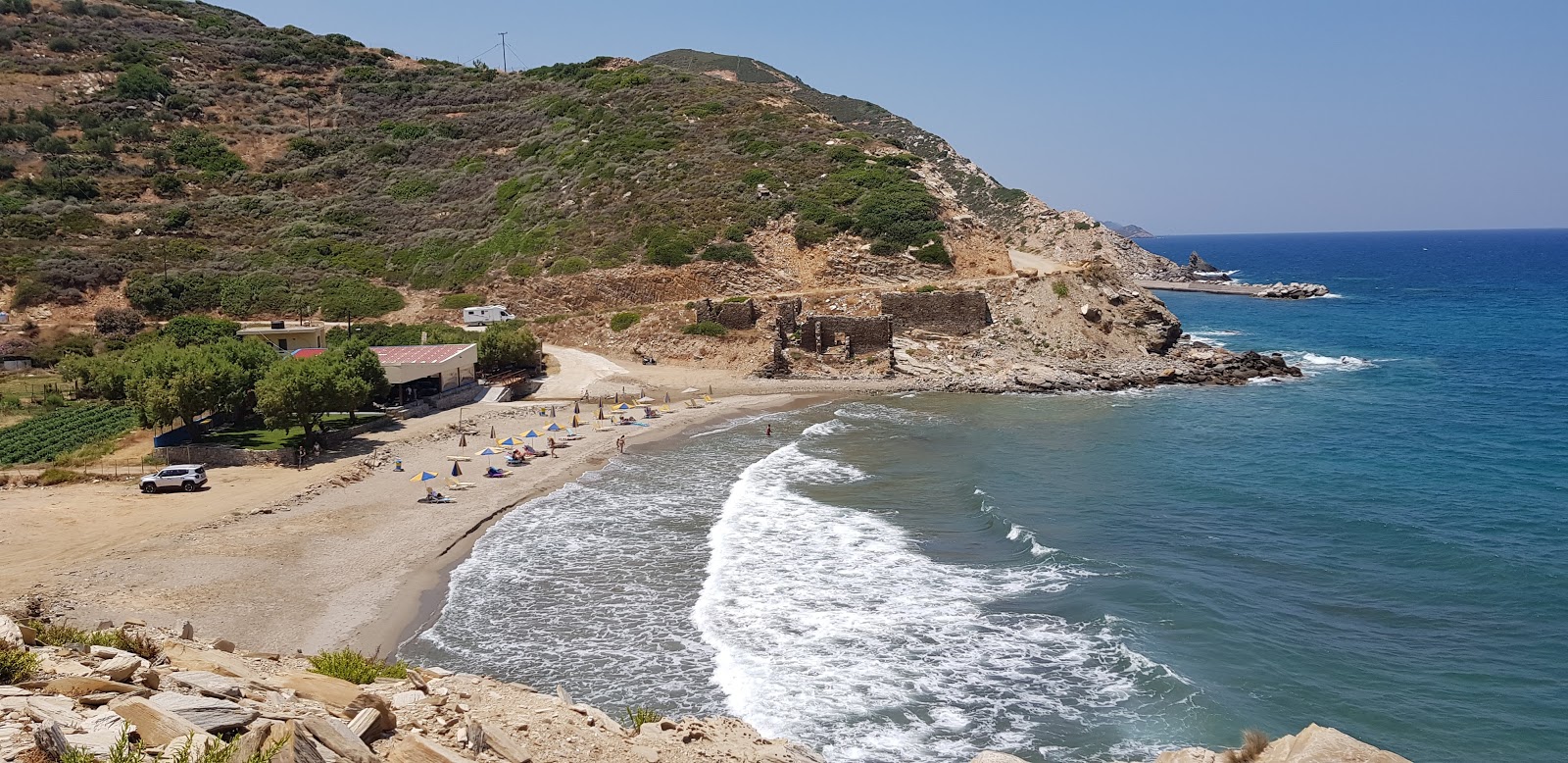 Photo of Aliki beach located in natural area