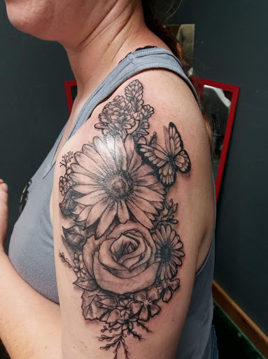 Explore bugs bunny tattoo ideas, creative tattoo ideas in Winnsboro, available at Dirty Looks Tattoo Studio