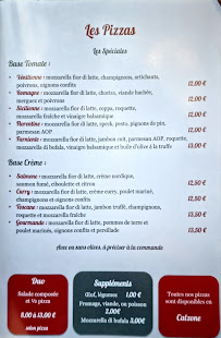 Menu / carte de Farniente Restaurant-Pizzeria à Tarare