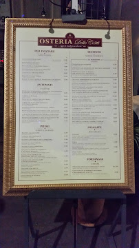 Osteria delle Corti à Milan menu