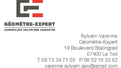 SYLVAIN VARENNE GEOMETRE EXPERT à Le Teil