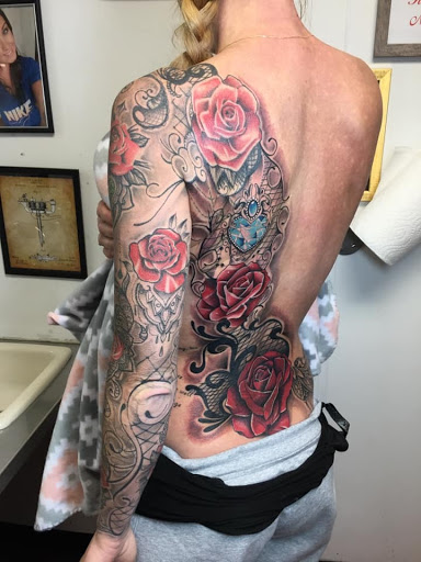 Explore tattoo roman numerals ideas, creative tattoo ideas in Jamestown, available at Studio 40 tattoo