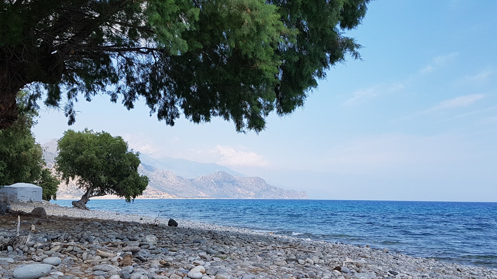 Photo de Chalikia beach et le règlement