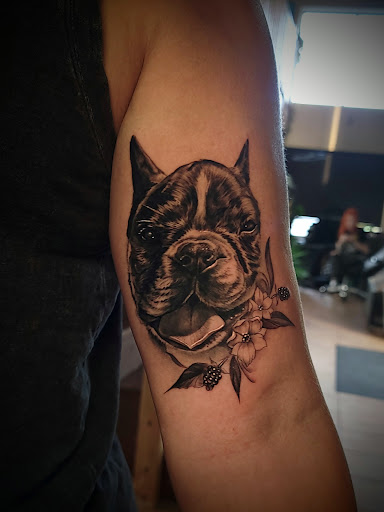 Explore panda bear tattoo ideas, creative tattoo ideas in Duncannon, available at Minervas Quill Tattoo