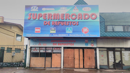 supermercado de repuestos Temuco