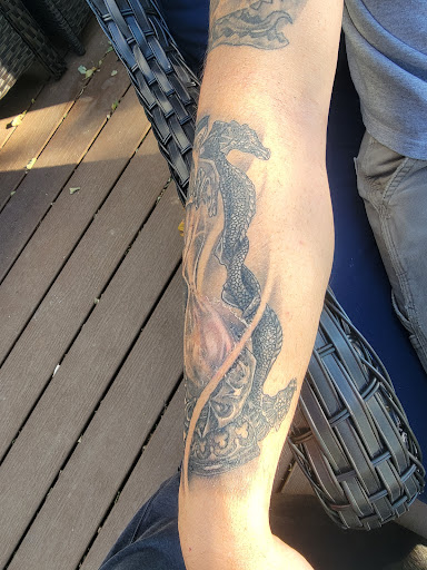 Explore eagle tattoo ideas for men, creative tattoo ideas in Peoria, available at InkCapital Tattoos