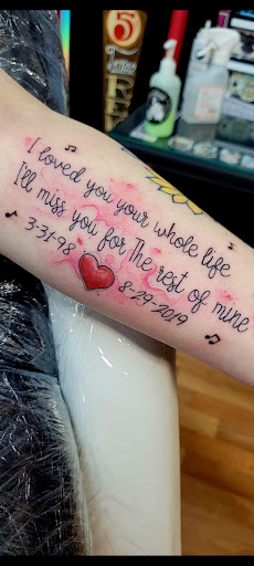 Explore easy simple tattoo ideas, creative tattoo ideas in Benton, available at Spectrum Tattoo