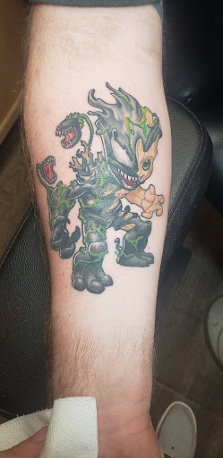 Explore colon cancer tattoo ideas, creative tattoo ideas in Ocala, available at Black Lotus Tattoo & Art Gallery Inc