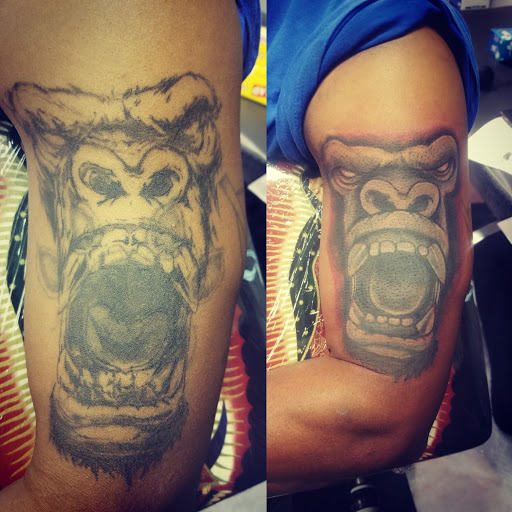 Explore funny tattoo ideas for men, creative tattoo ideas in Tucson, available at Jesses Tattoos & Tattoo Supplies