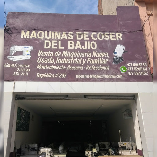 Maquinas De Coser Del Bajío