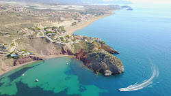 Bolnuevo Plajı'in fotoğrafı küçük koy ile birlikte