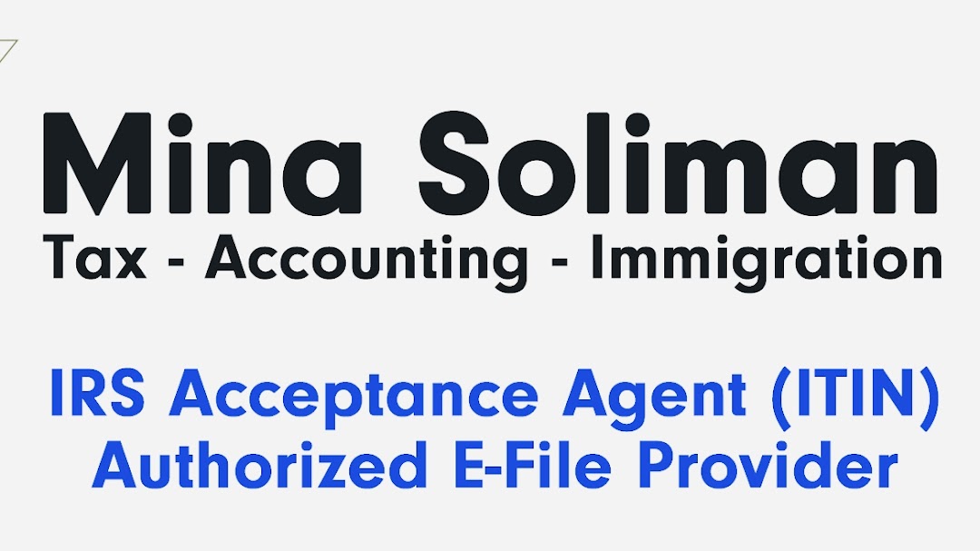 Mina soliman Tax Services